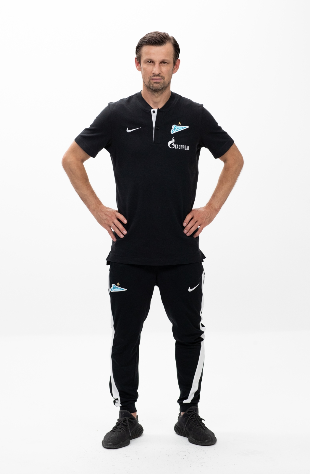 Фотосессия футболистов и тренеров основного состава ФК «Зенит» сезона 2020/21