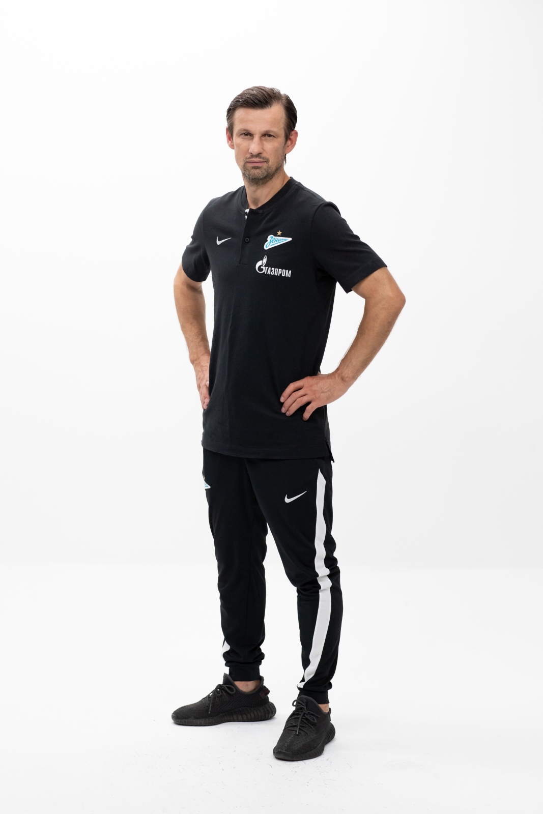 Фотосессия футболистов и тренеров основного состава ФК «Зенит» сезона 2020/21