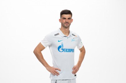 Фотосессия футболистов и тренеров основного состава ФК «Зенит» сезона 2020/21