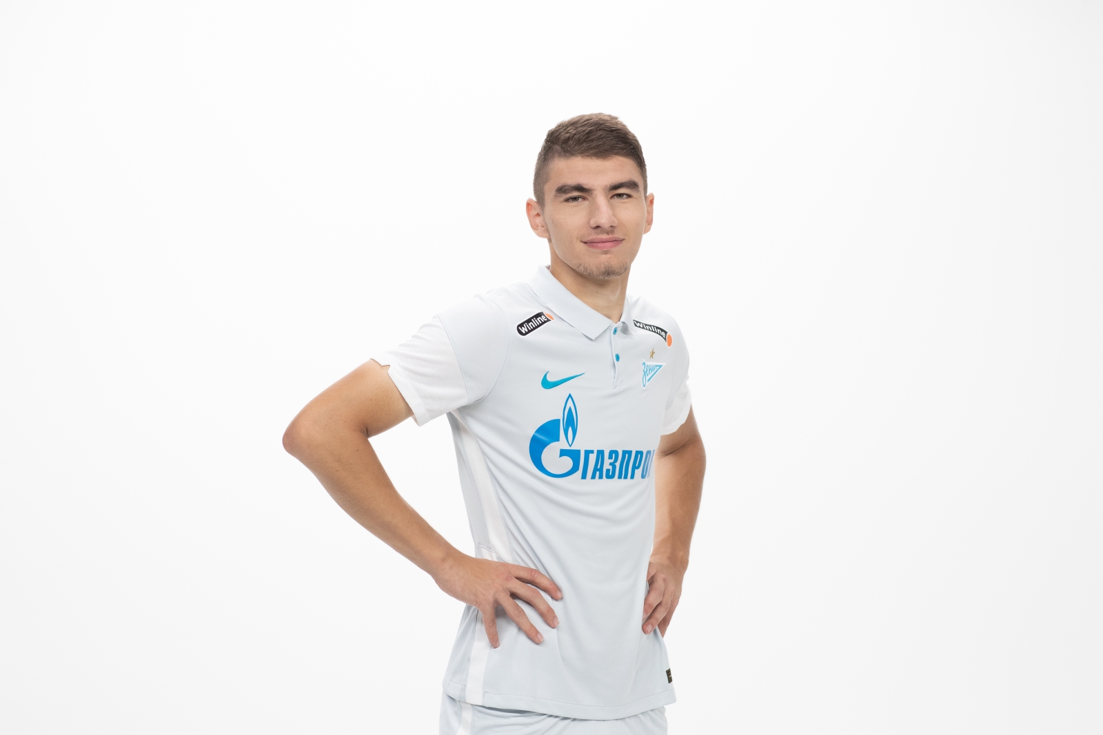 Фотосессия футболистов и тренеров основного состава ФК «Зенит» сезона 2020/21