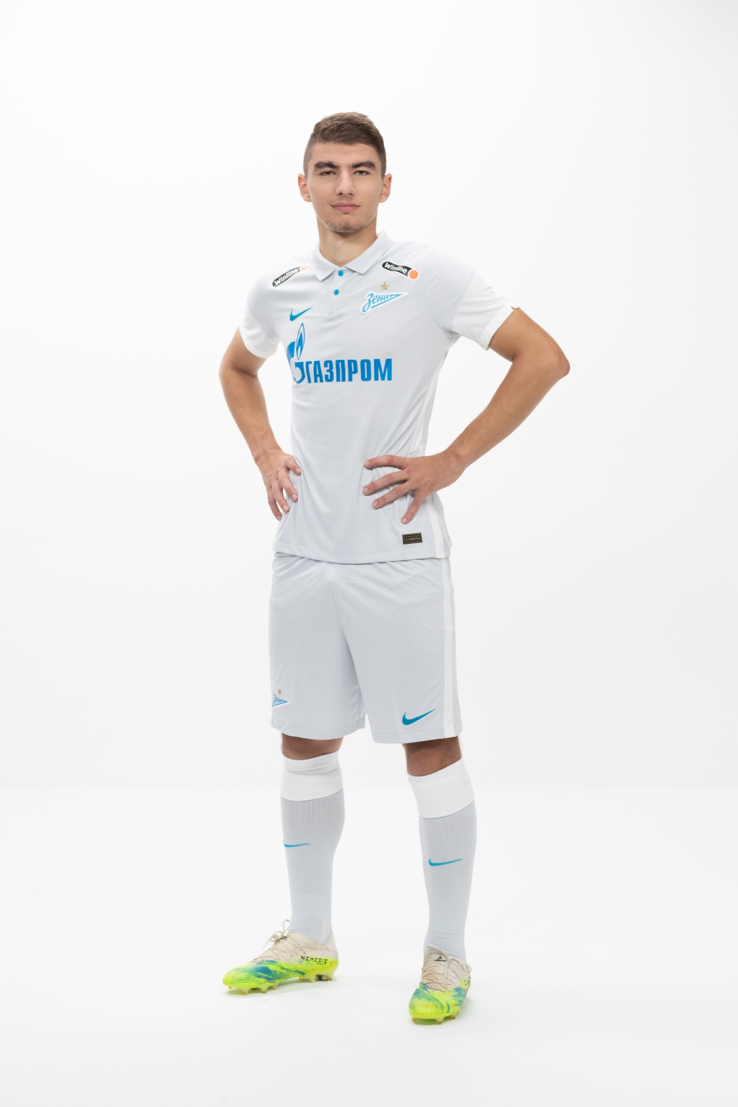 Фотосессия футболистов и тренеров основного состава ФК «Зенит» сезона 2020/21