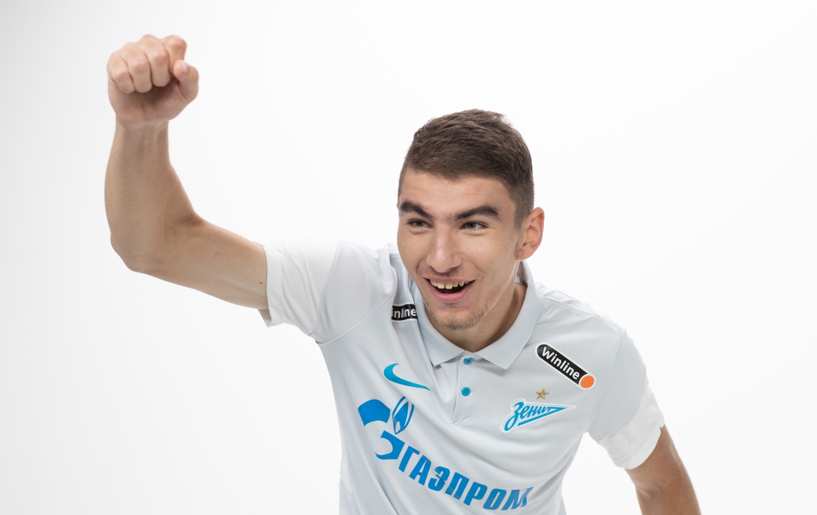 Фотосессия футболистов и тренеров основного состава ФК «Зенит» сезона 2020/21