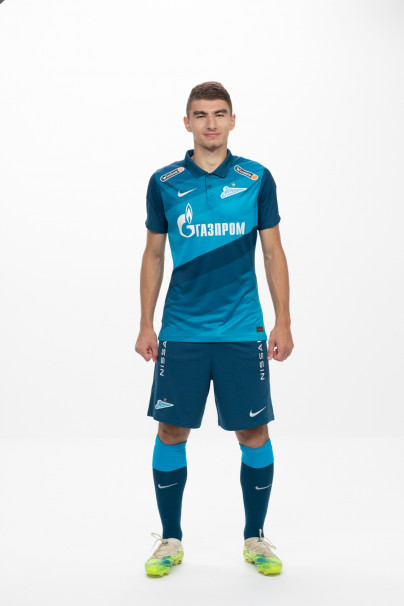 Фотосессия футболистов и тренеров основного состава ФК «Зенит» сезона 2020/21