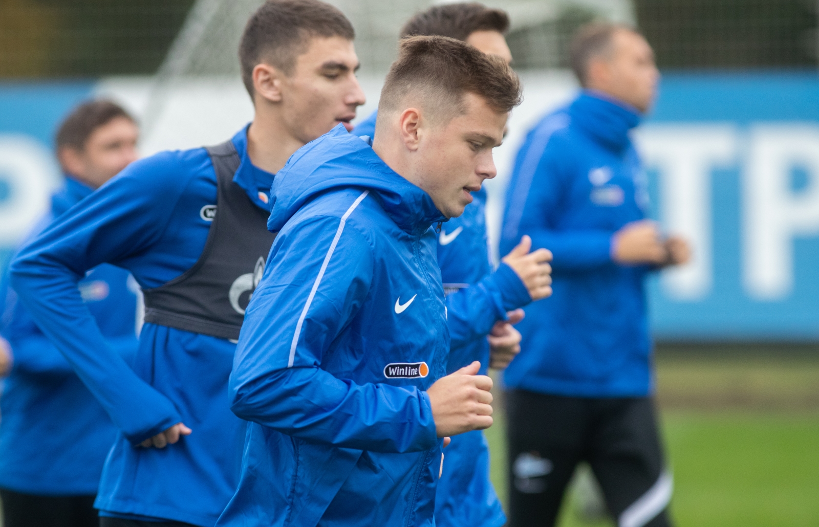 Тренировка «Зенита» перед матчем с «Уфой»