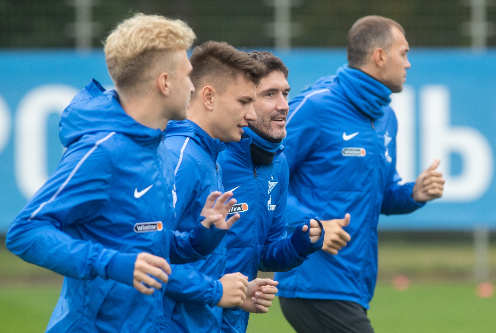 Тренировка «Зенита» перед матчем с «Уфой»