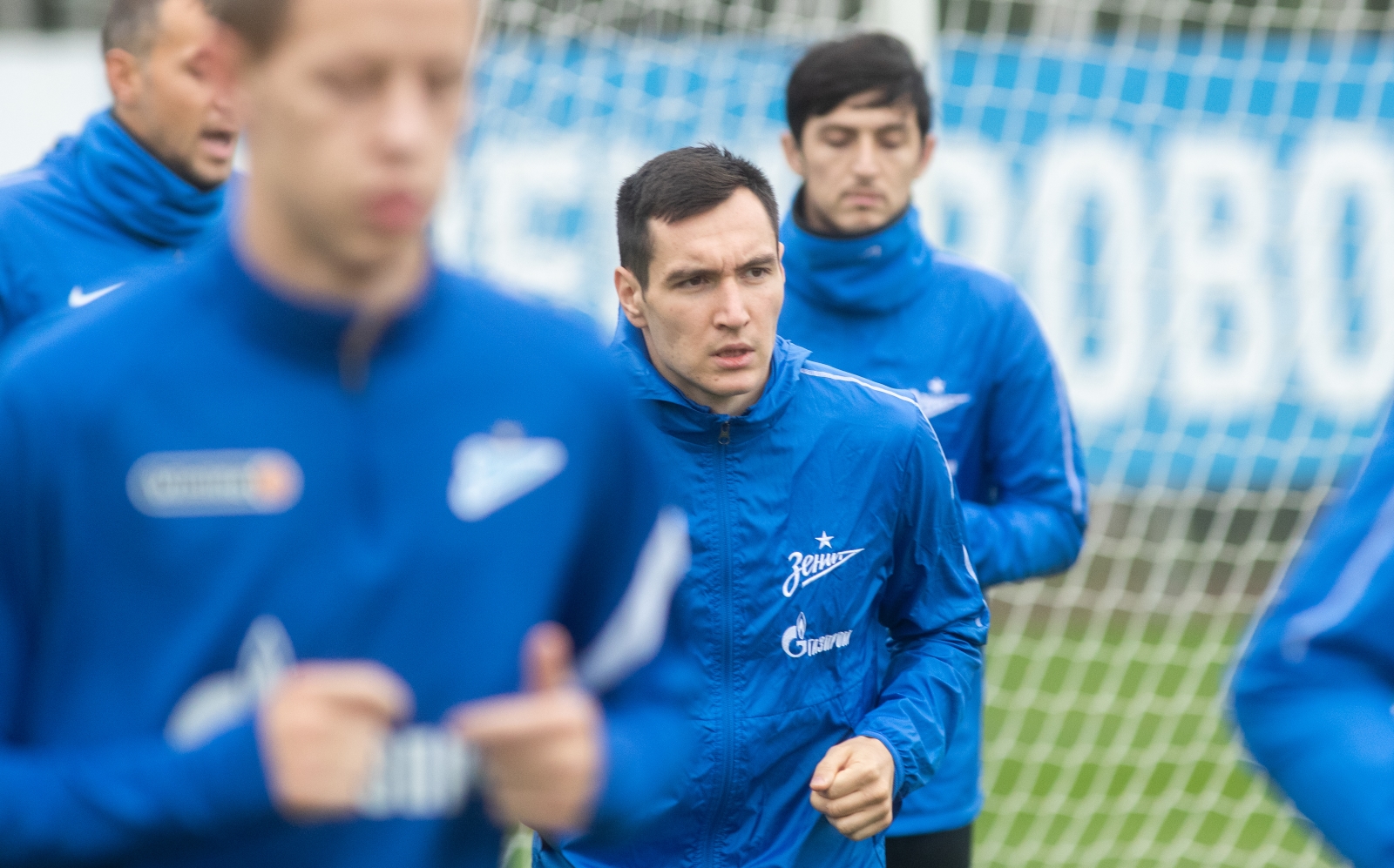Тренировка «Зенита» перед матчем с «Уфой»