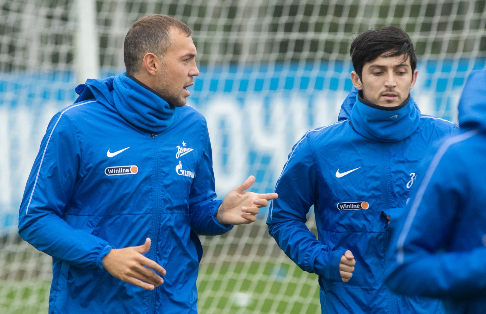 Тренировка «Зенита» перед матчем с «Уфой»