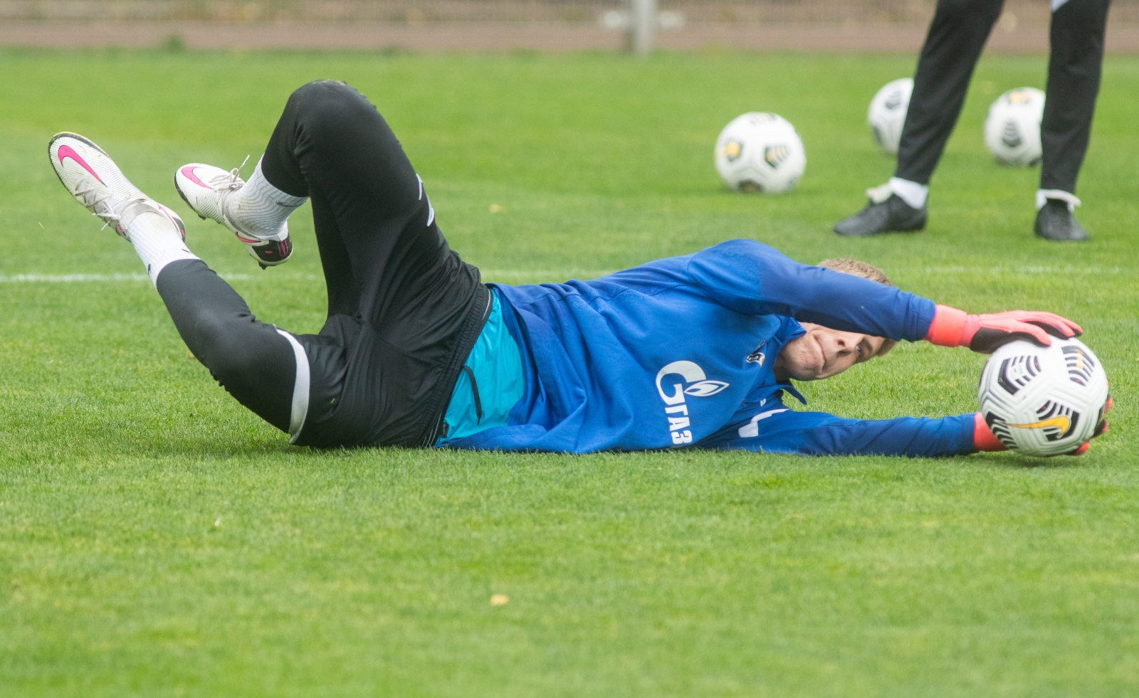 Тренировка «Зенита» перед матчем с «Уфой»