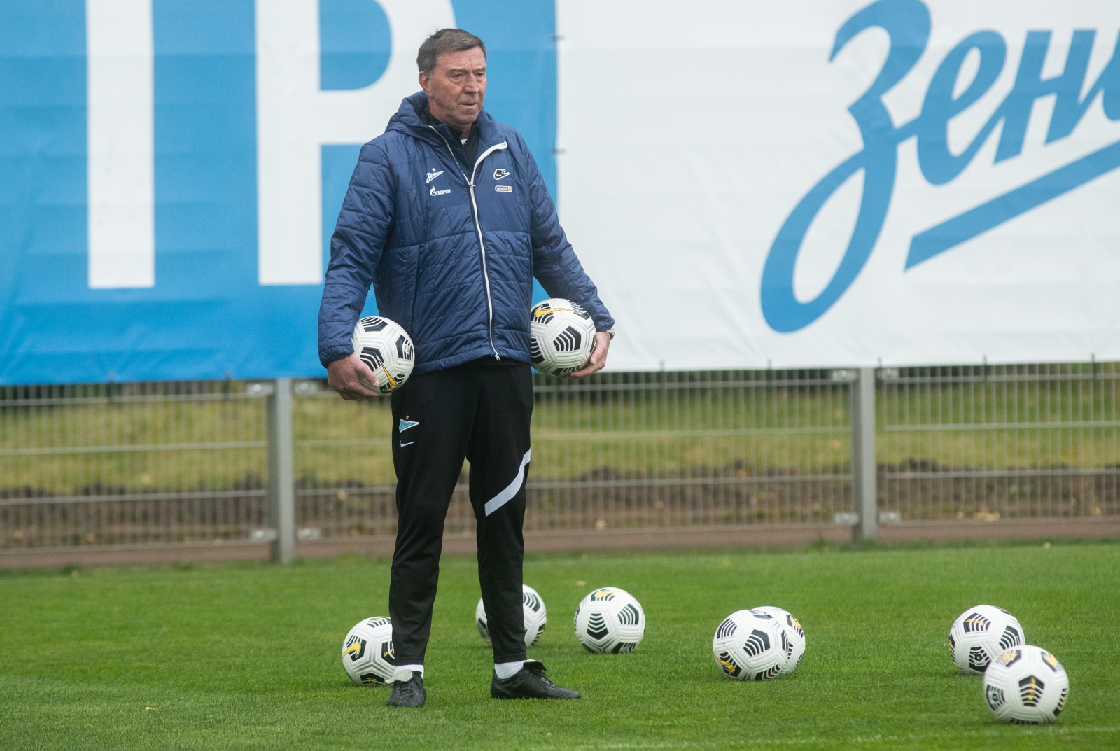 Тренировка «Зенита» перед матчем с «Уфой»