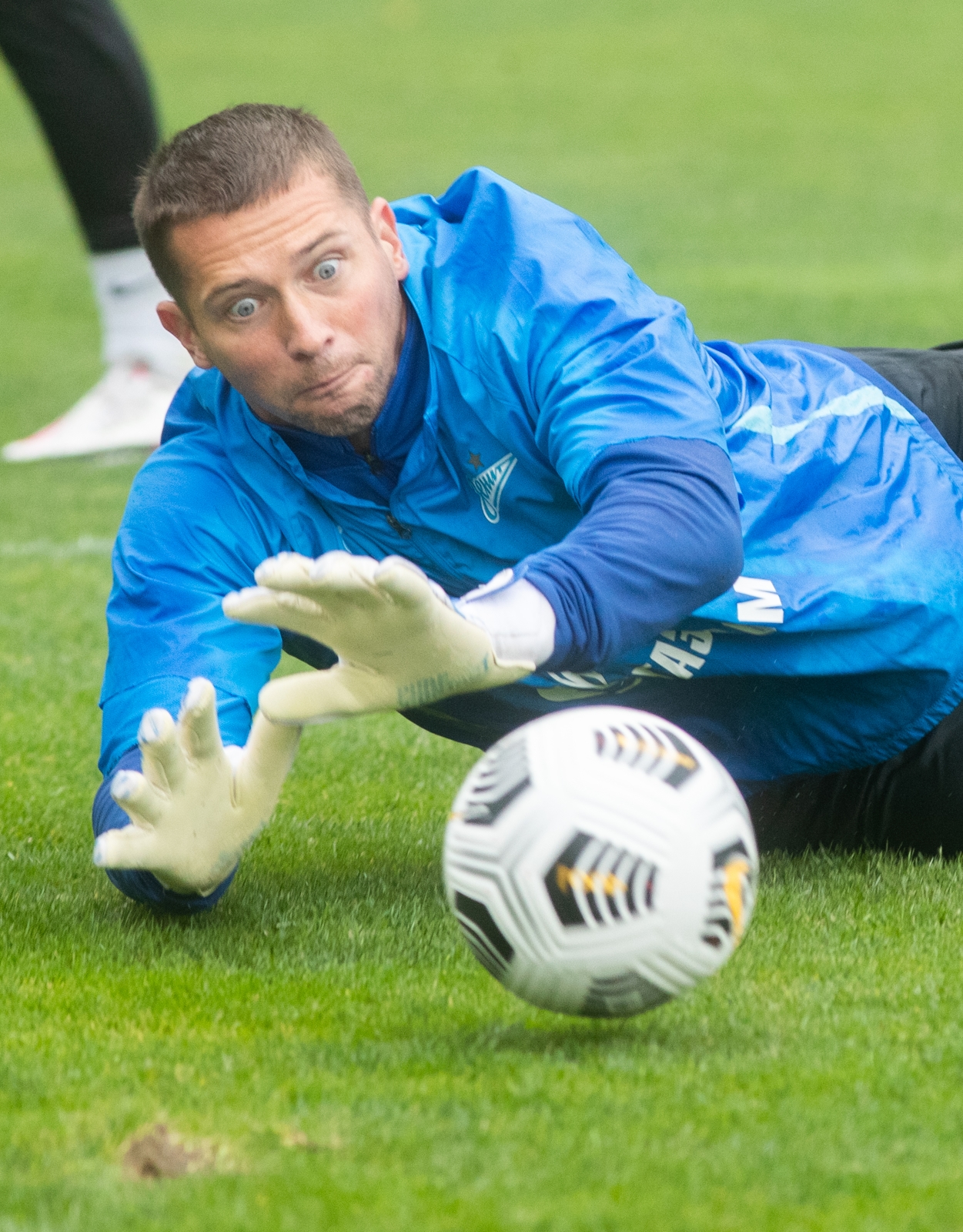 Тренировка «Зенита» перед матчем с «Уфой»