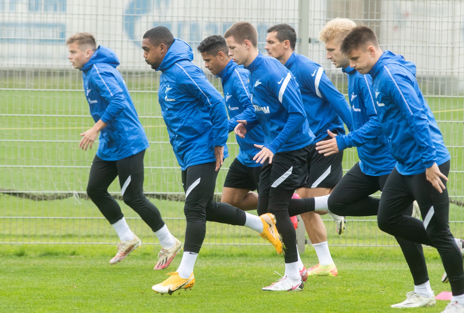 Тренировка «Зенита» перед матчем с «Уфой»