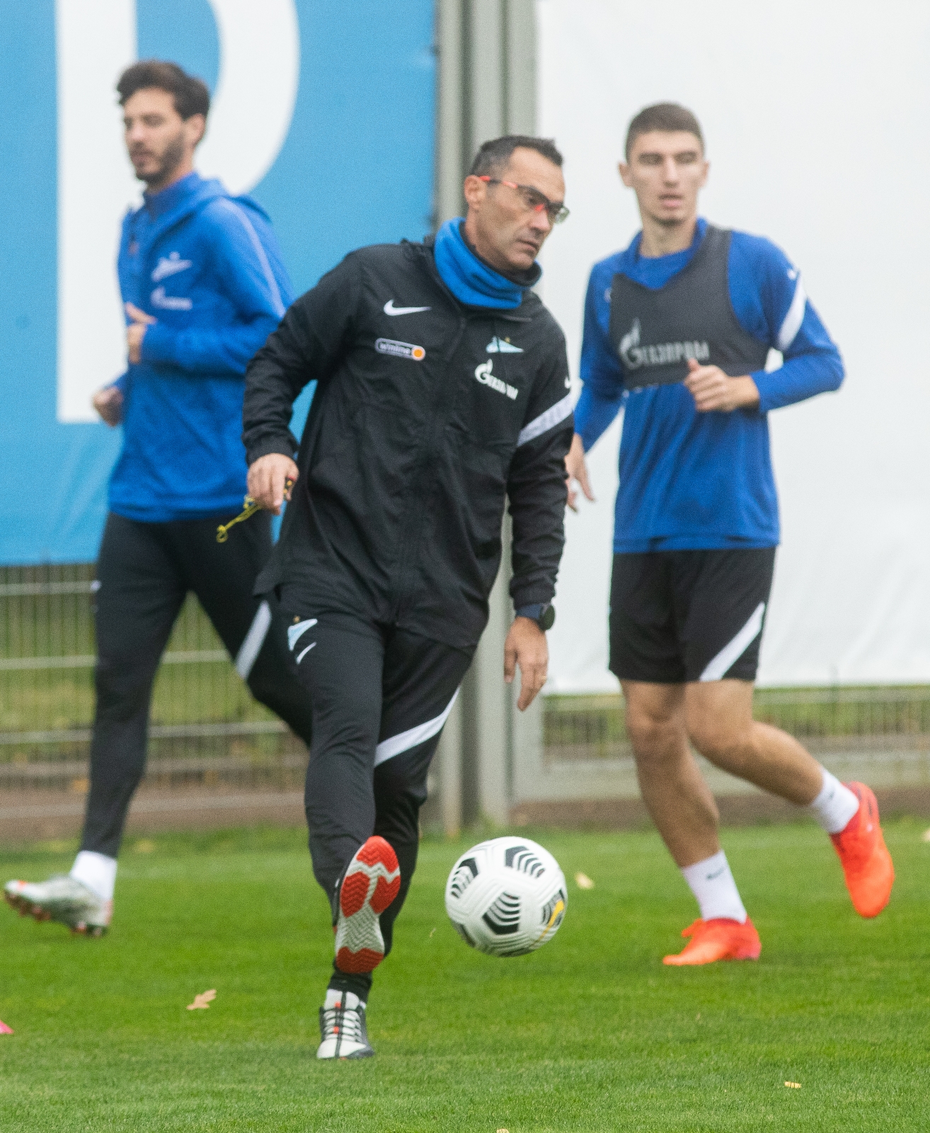 Тренировка «Зенита» перед матчем с «Уфой»