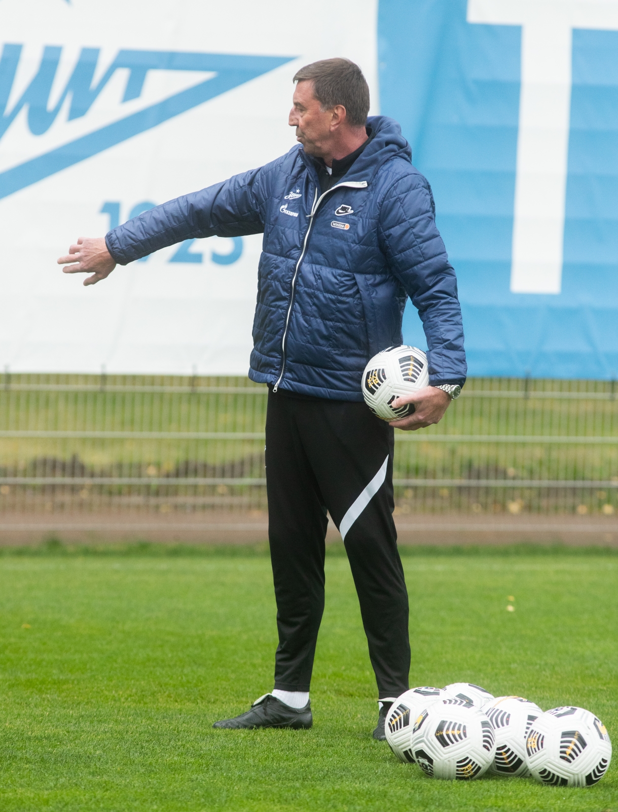 Тренировка «Зенита» перед матчем с «Уфой»