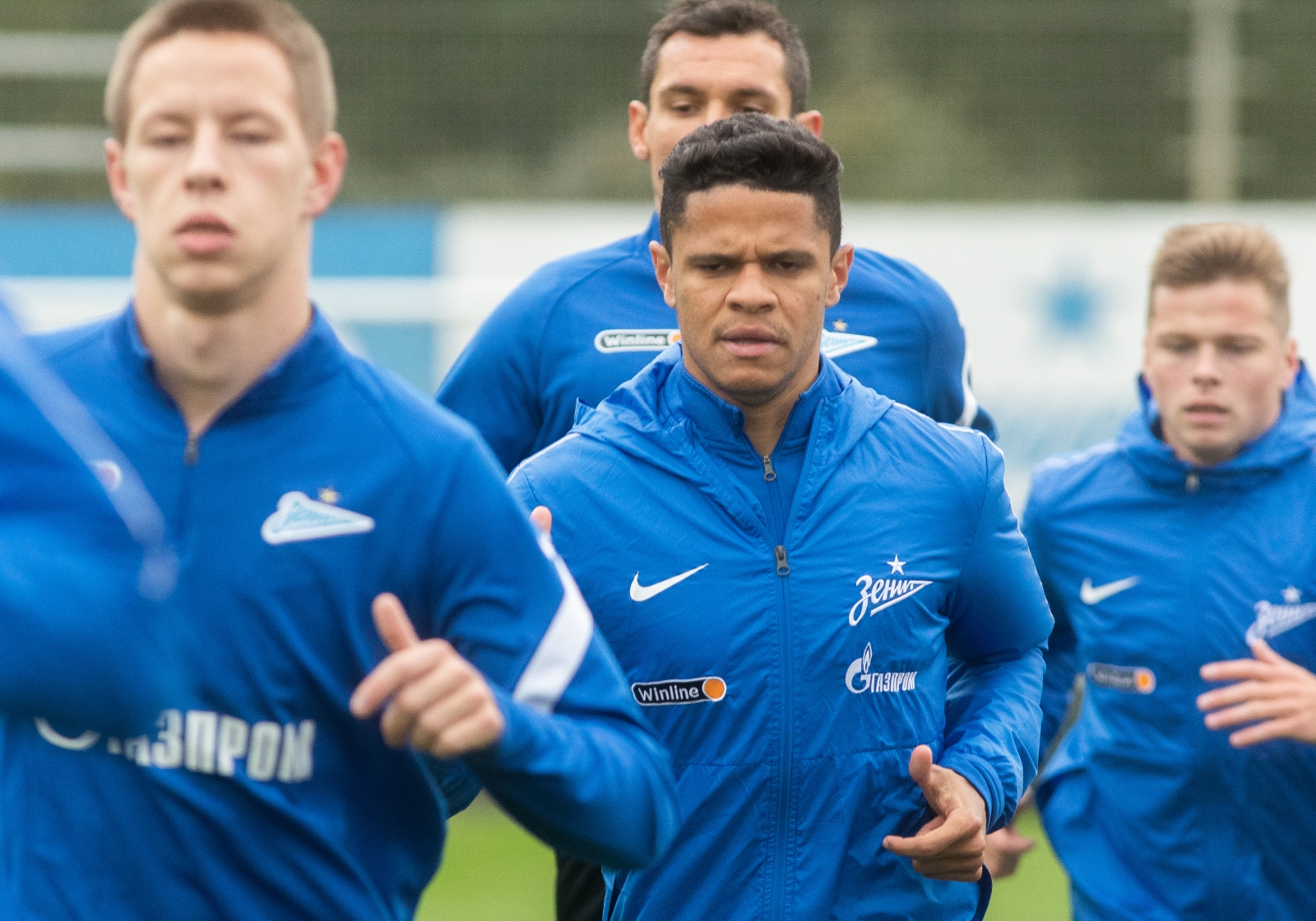 Тренировка «Зенита» перед матчем с «Уфой»