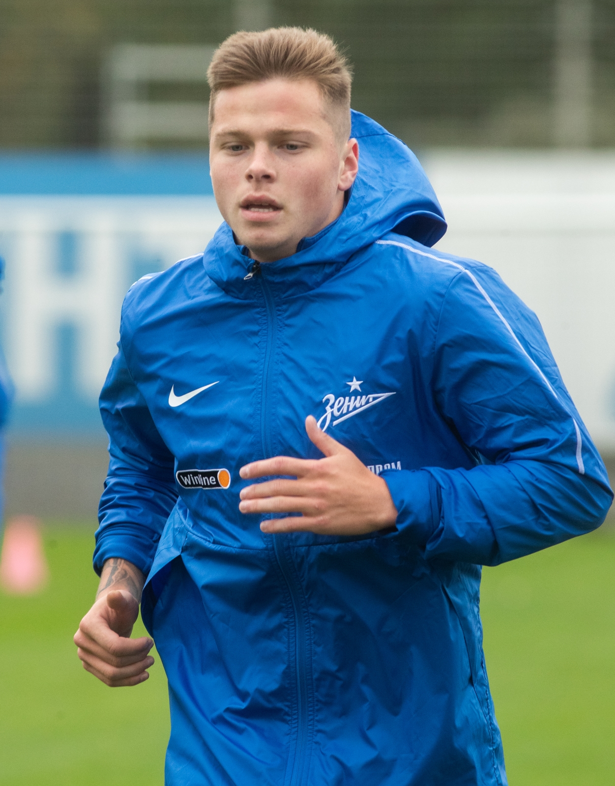 Тренировка «Зенита» перед матчем с «Уфой»