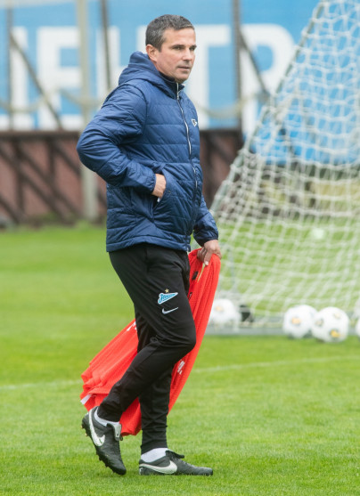 Тренировка «Зенита» перед матчем с «Уфой»