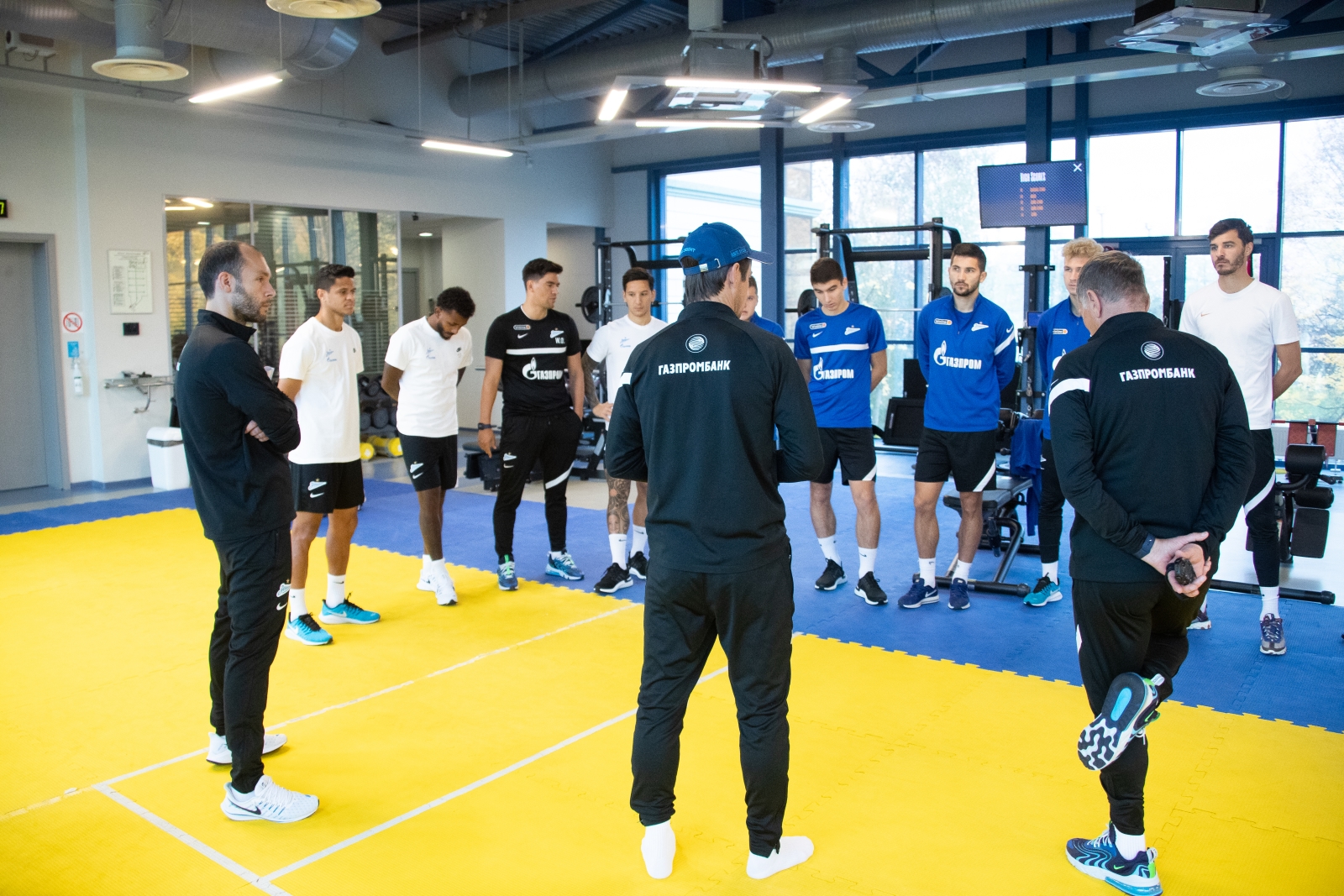 Первая тренировка Вендела в «Зените»