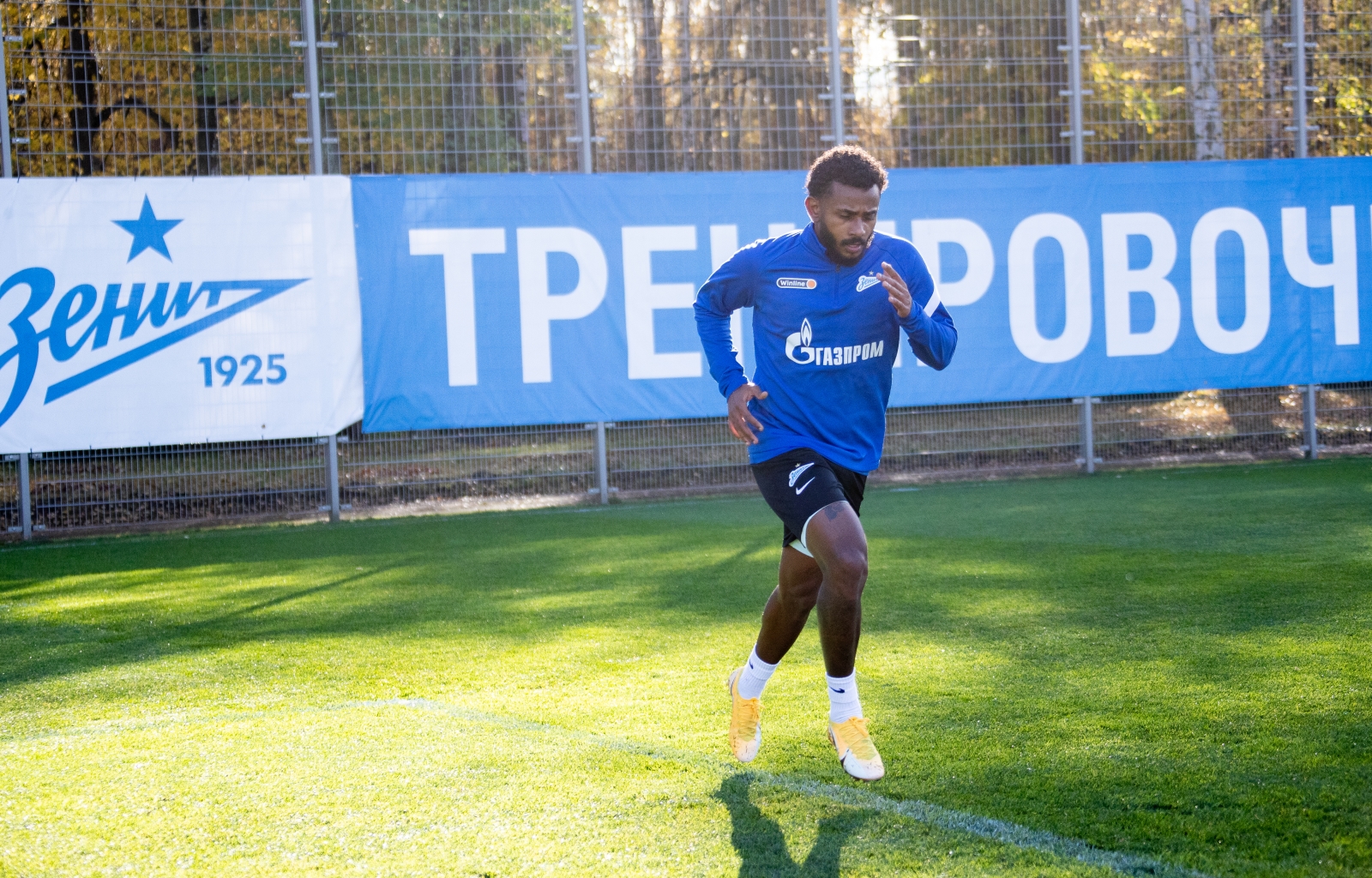 Первая тренировка Вендела в «Зените»