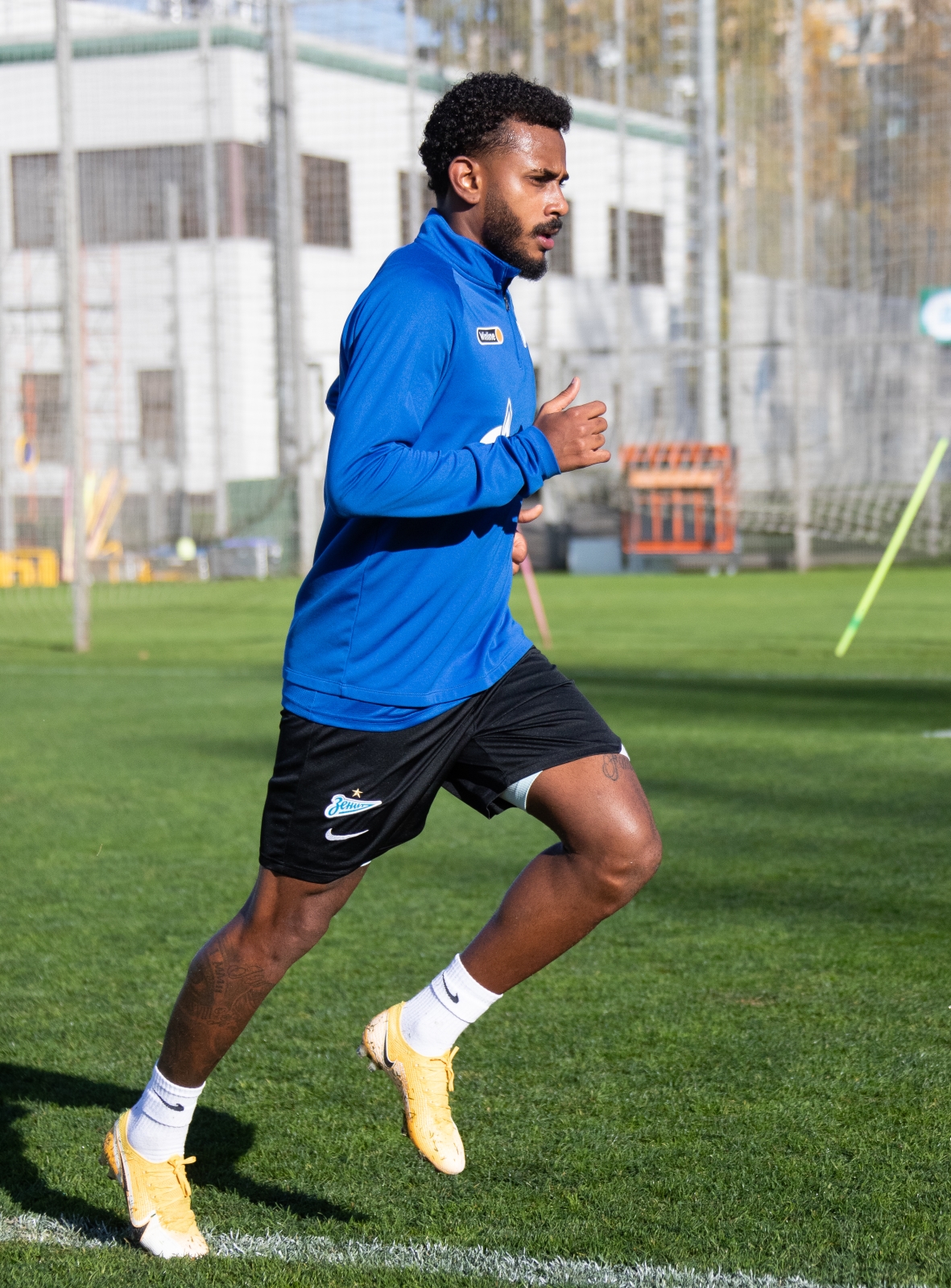 Первая тренировка Вендела в «Зените»