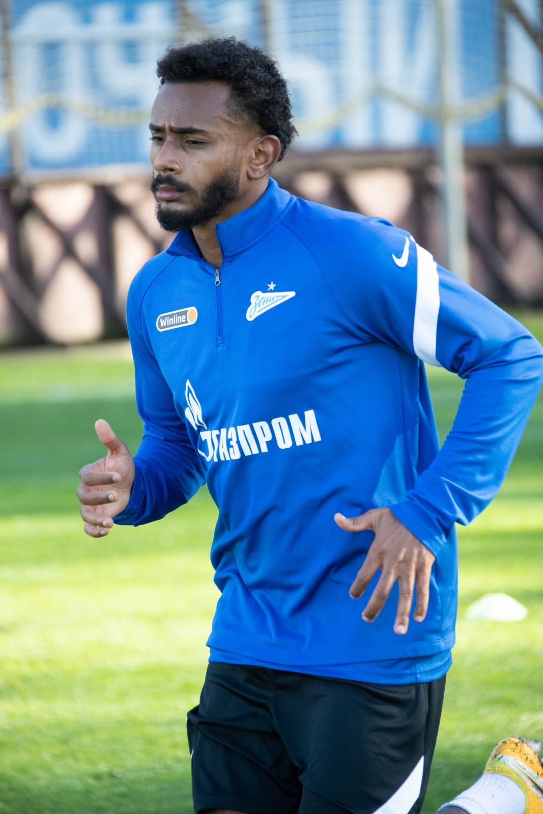 Первая тренировка Вендела в «Зените»