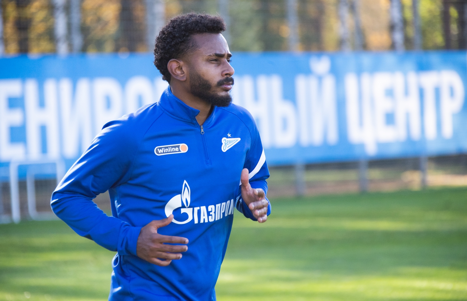 Первая тренировка Вендела в «Зените»