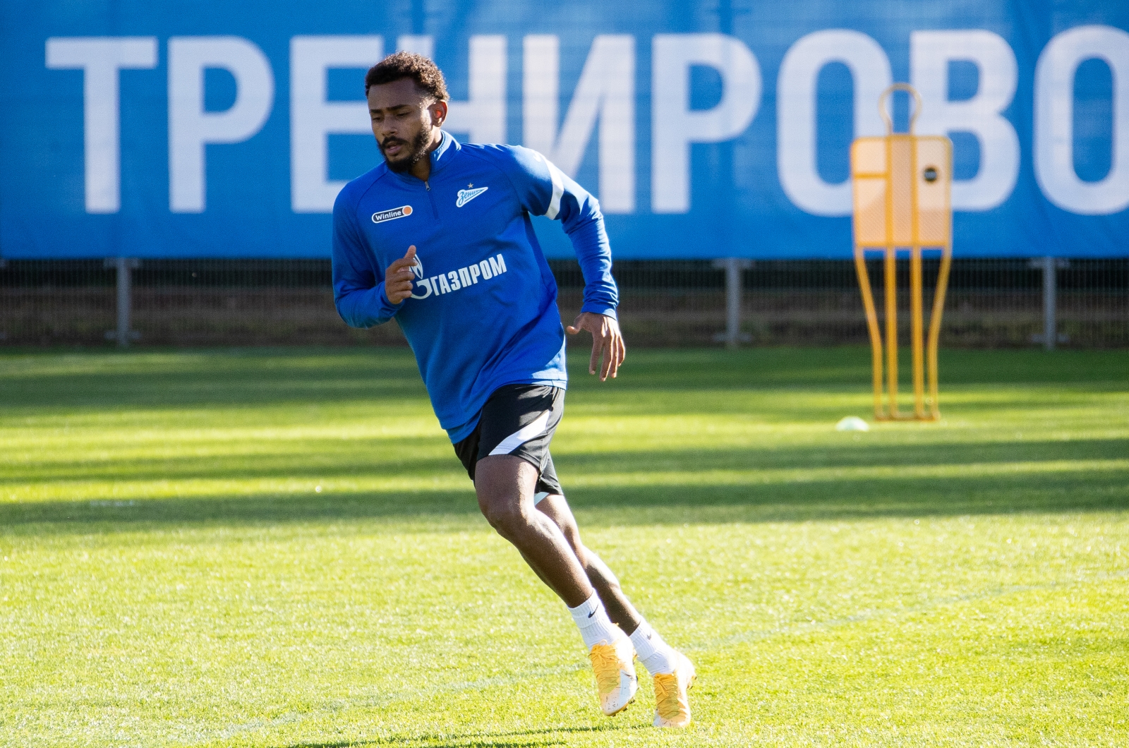 Первая тренировка Вендела в «Зените»