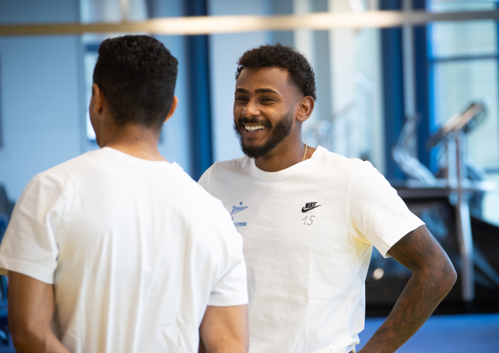 Первая тренировка Вендела в «Зените»