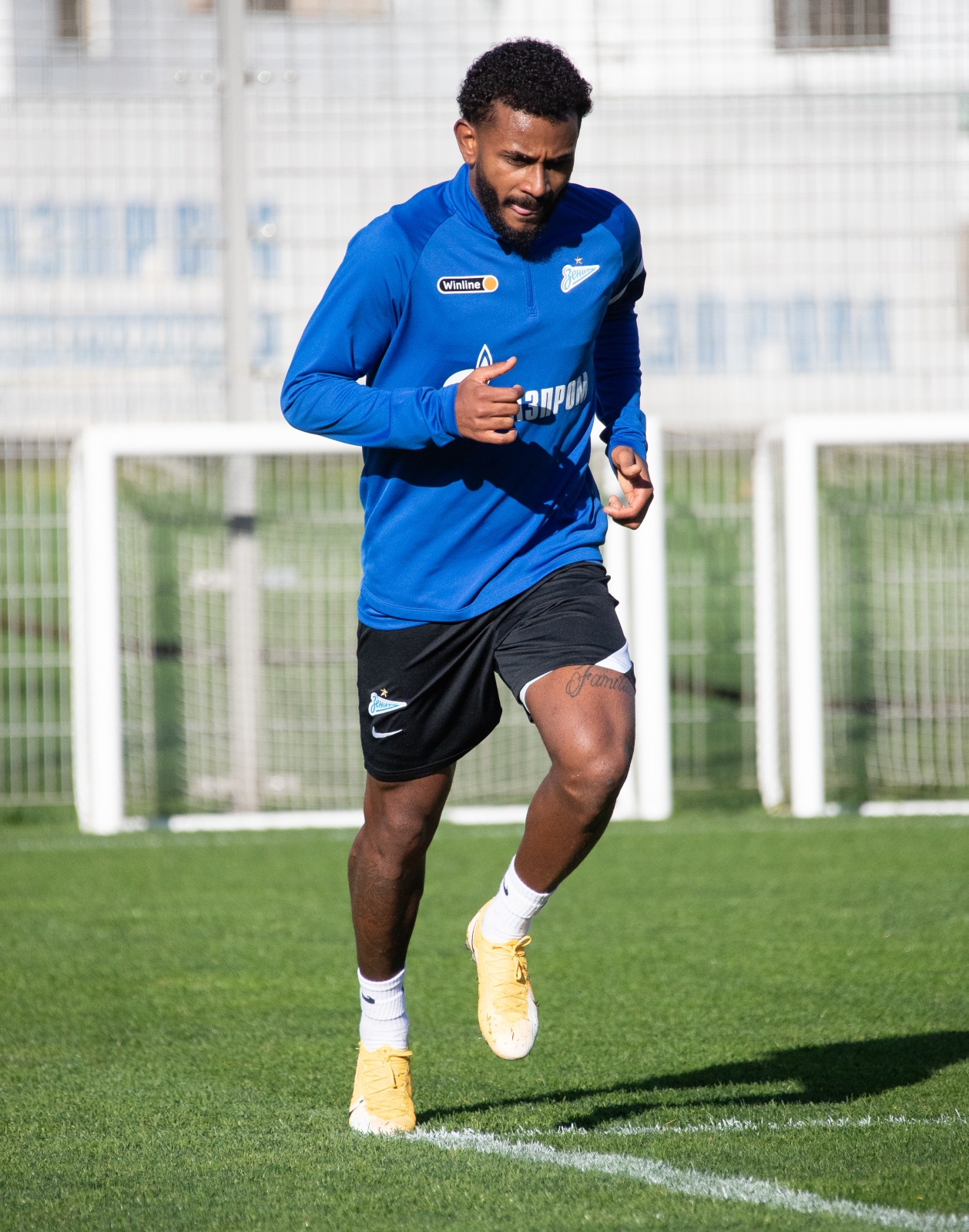 Первая тренировка Вендела в «Зените»