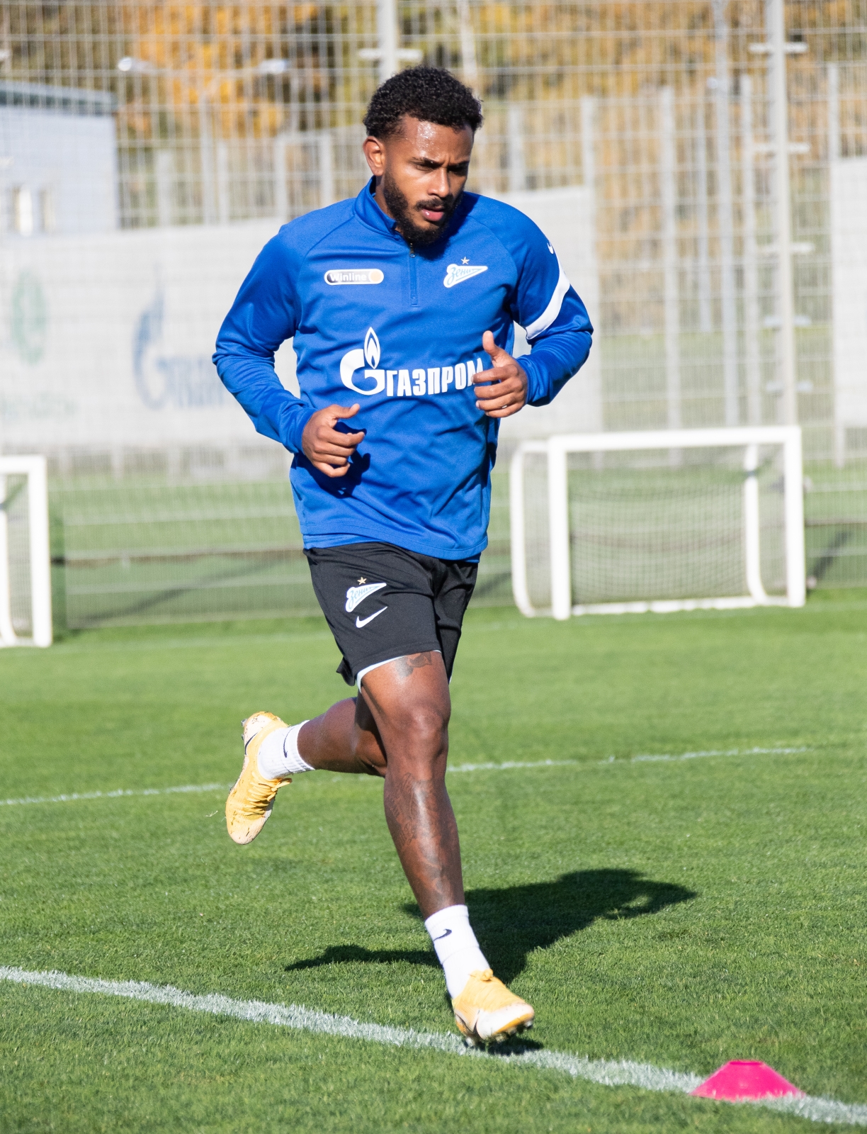 Первая тренировка Вендела в «Зените»