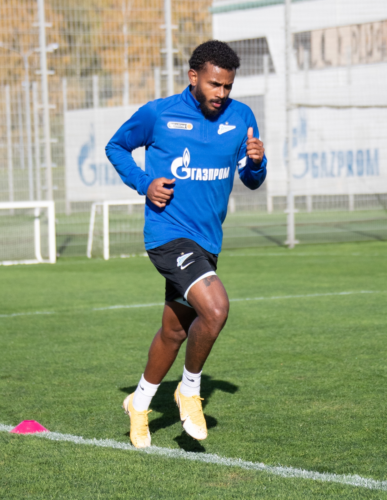 Первая тренировка Вендела в «Зените»