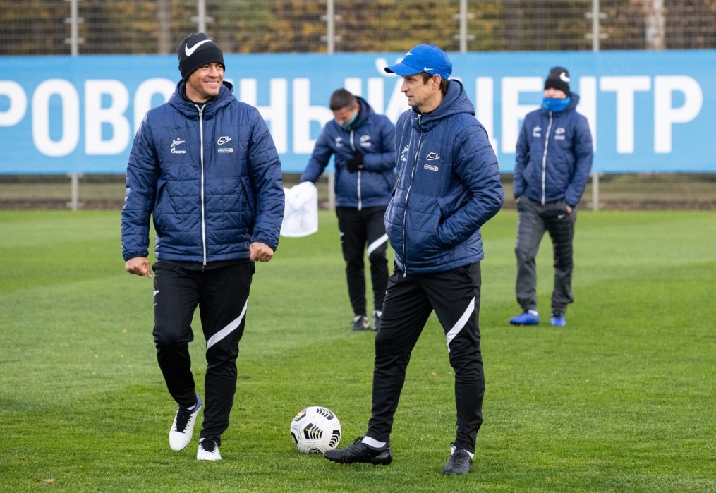 Тренировка «Зенита» перед матчем с «Сочи»