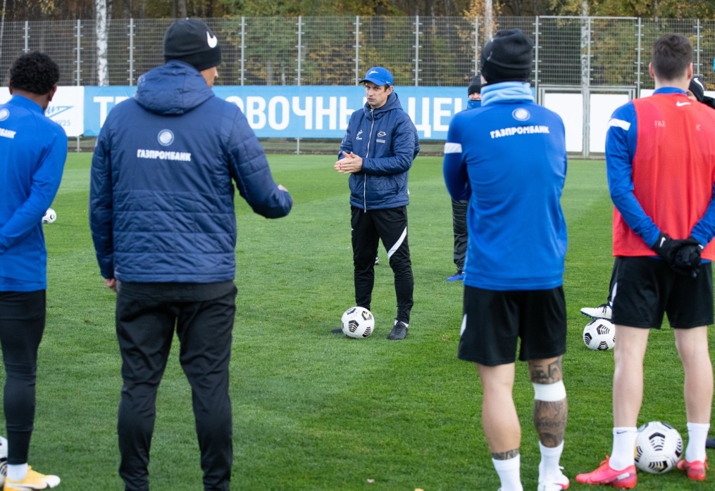Тренировка «Зенита» перед матчем с «Сочи»