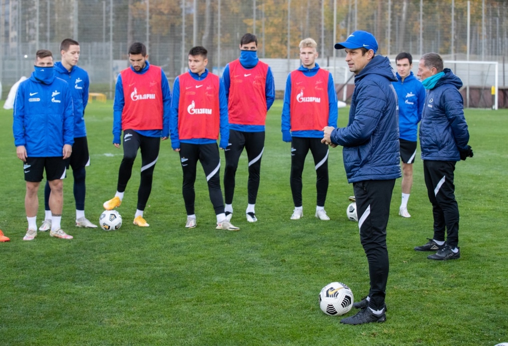 Тренировка «Зенита» перед матчем с «Сочи»