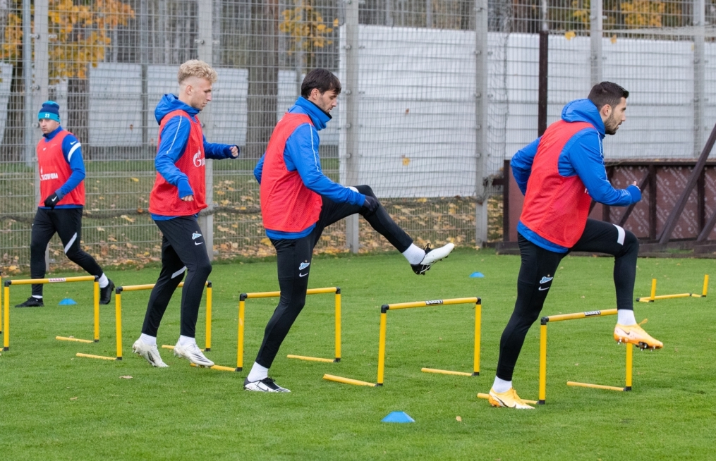 Тренировка «Зенита» перед матчем с «Сочи»