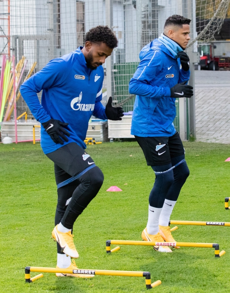 Тренировка «Зенита» перед матчем с «Сочи»