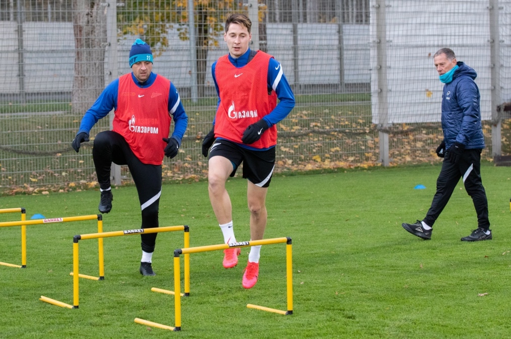 Тренировка «Зенита» перед матчем с «Сочи»