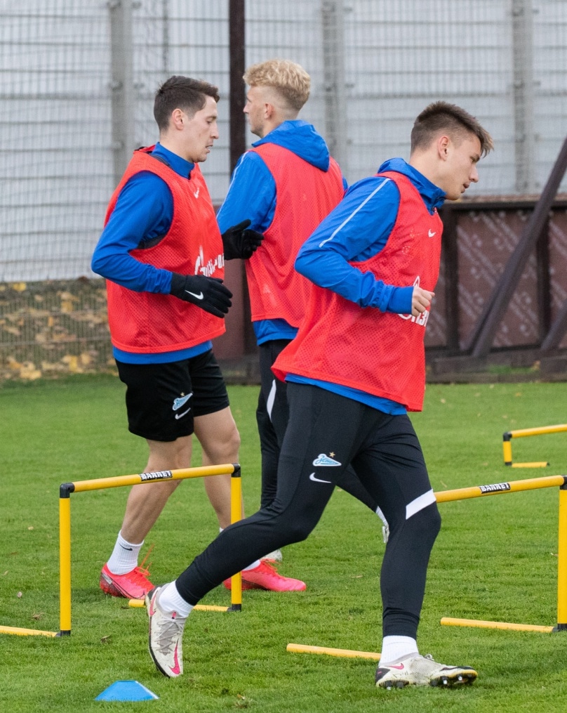 Тренировка «Зенита» перед матчем с «Сочи»