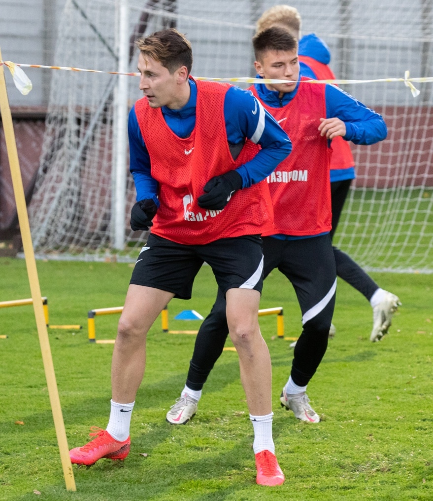 Тренировка «Зенита» перед матчем с «Сочи»