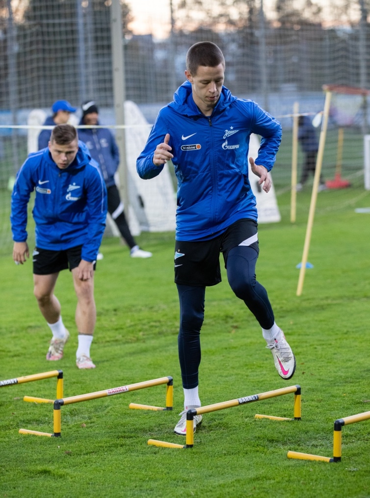 Тренировка «Зенита» перед матчем с «Сочи»