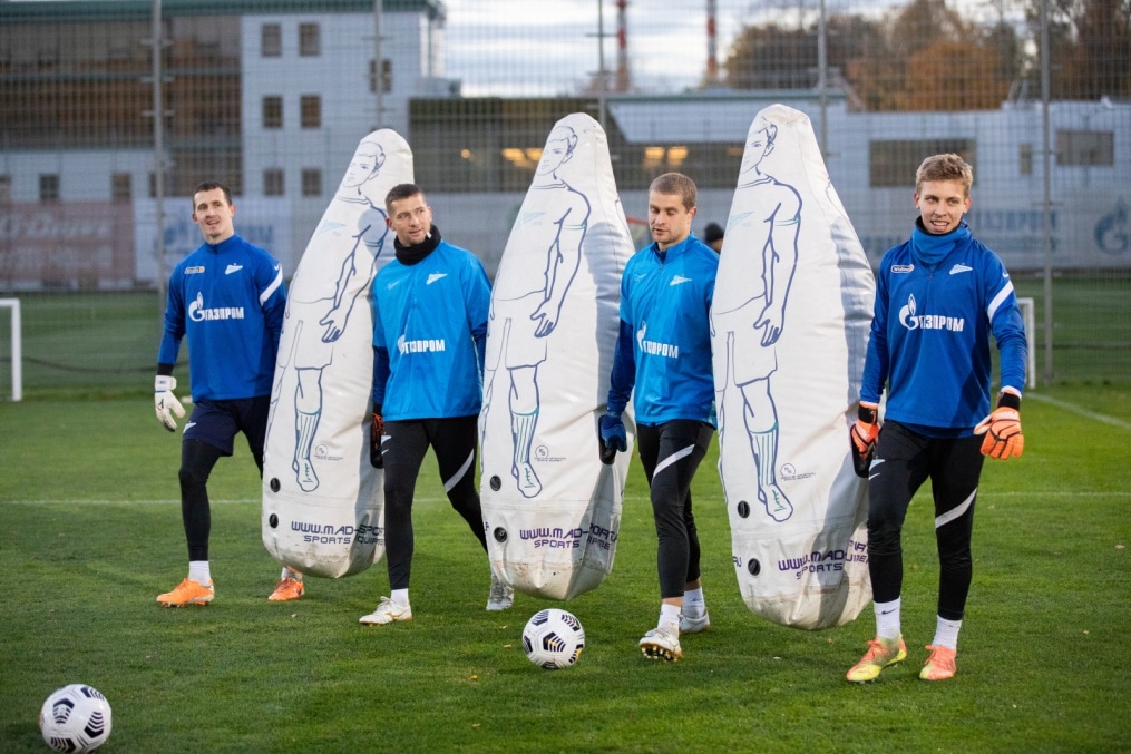 Тренировка «Зенита» перед матчем с «Сочи»