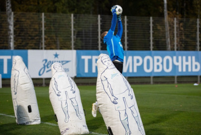 Тренировка «Зенита» перед матчем с «Сочи»