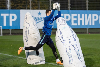 Тренировка «Зенита» перед матчем с «Сочи»