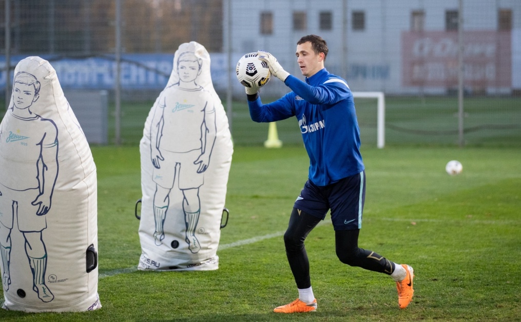 Тренировка «Зенита» перед матчем с «Сочи»