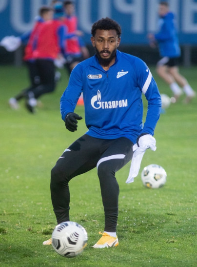 Тренировка «Зенита» перед матчем с «Сочи»