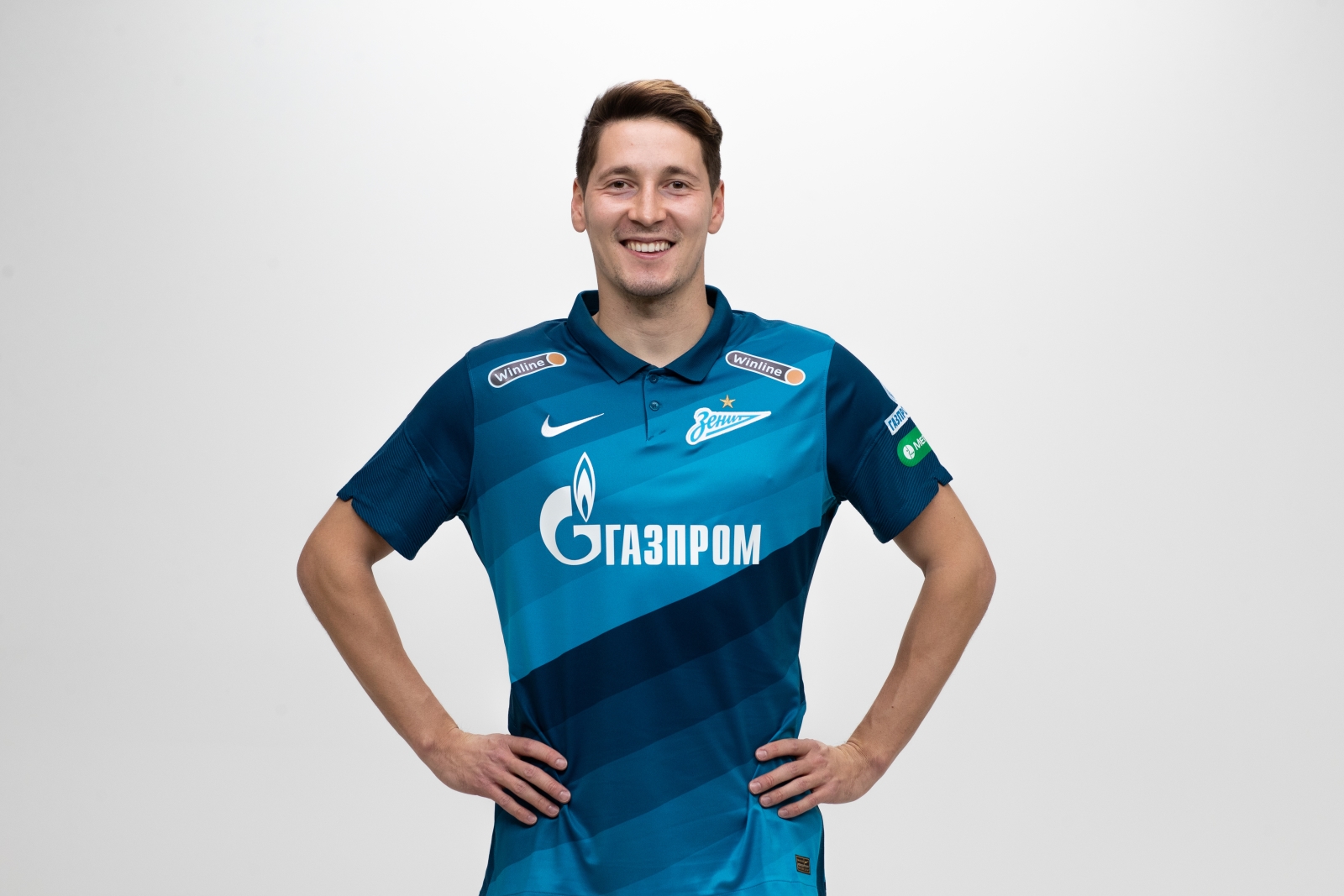 Фотосессия футболистов основного состава ФК «Зенит» сезона 2020/21