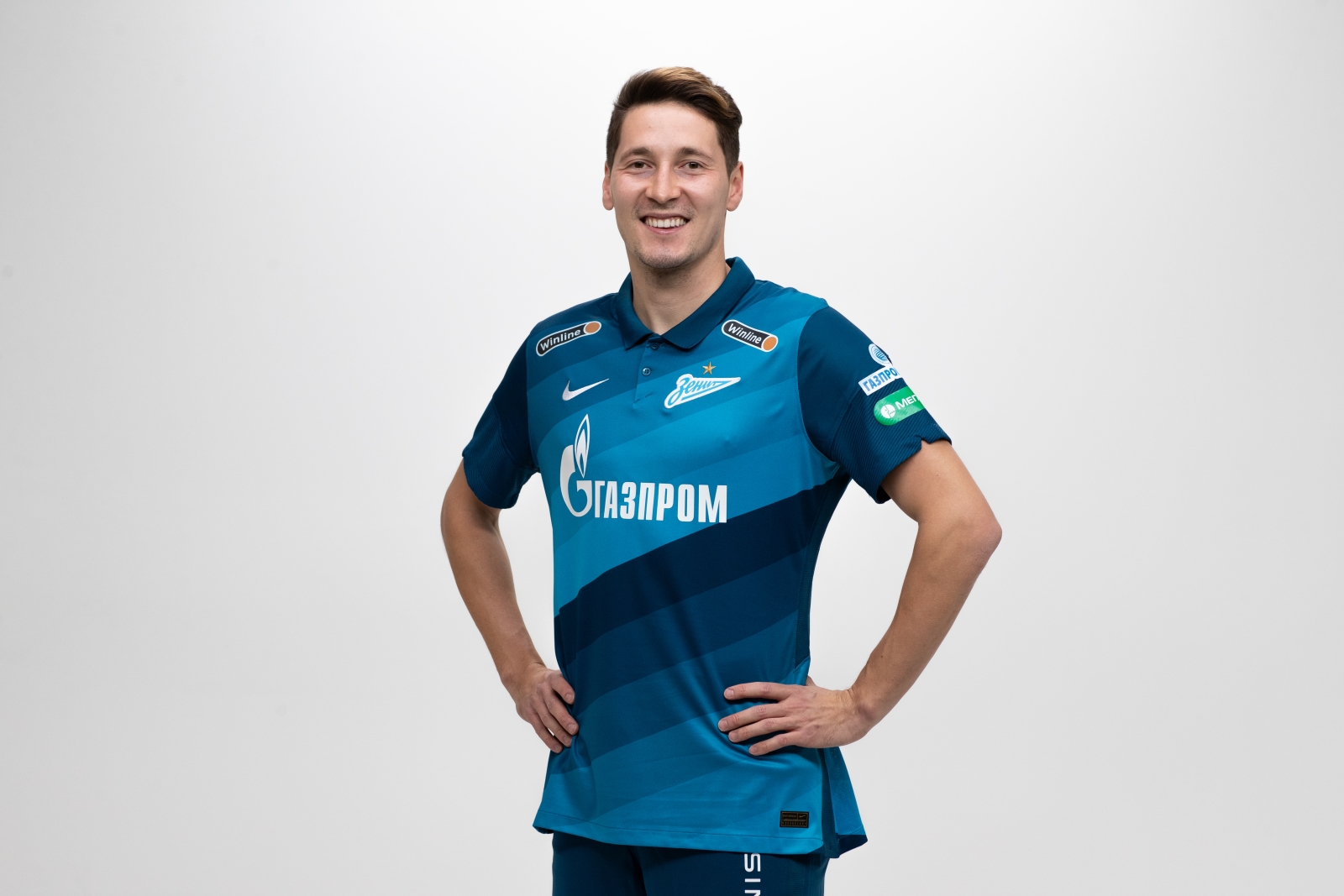 Фотосессия футболистов основного состава ФК «Зенит» сезона 2020/21