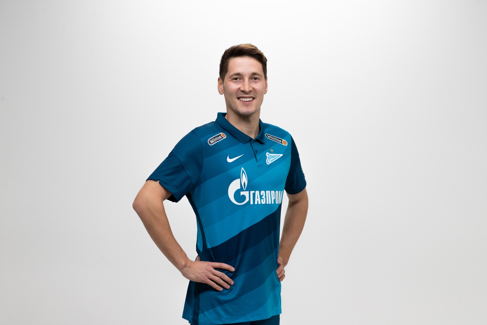 Фотосессия футболистов основного состава ФК «Зенит» сезона 2020/21