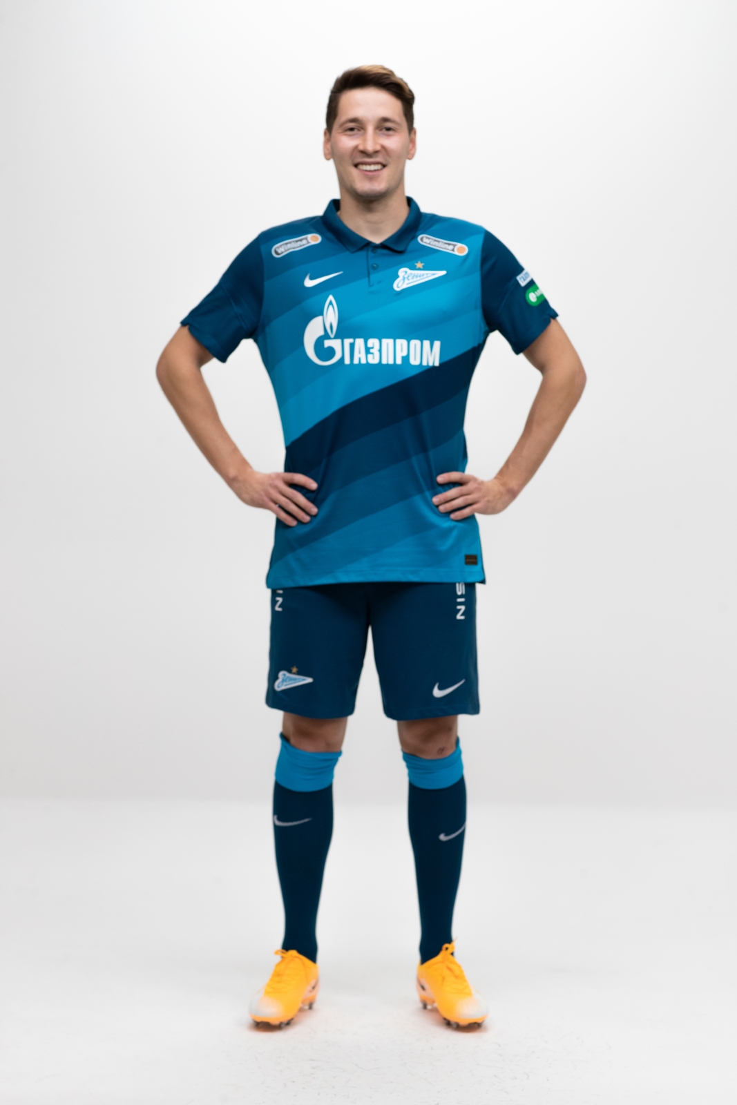 Фотосессия футболистов основного состава ФК «Зенит» сезона 2020/21