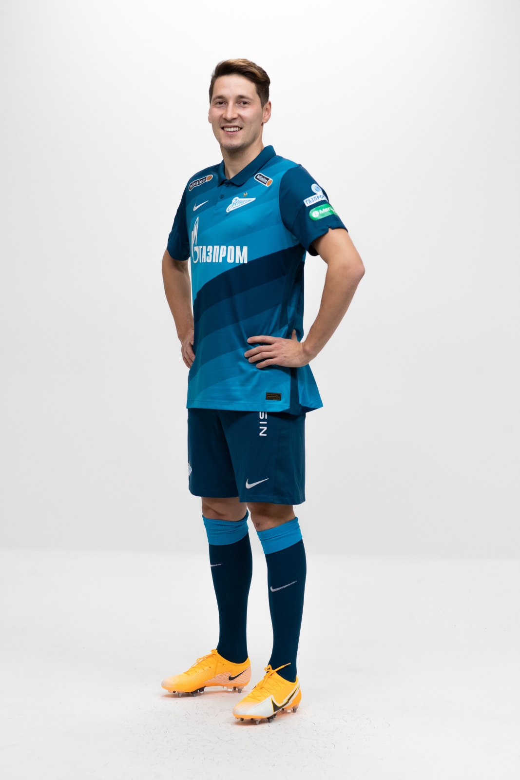 Фотосессия футболистов основного состава ФК «Зенит» сезона 2020/21