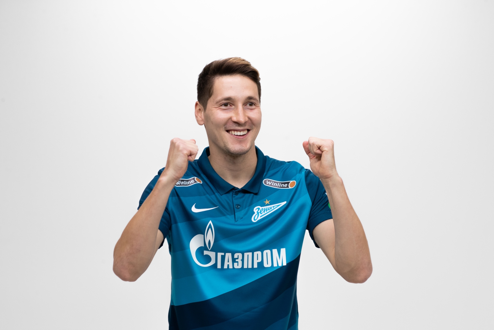 Фотосессия футболистов основного состава ФК «Зенит» сезона 2020/21